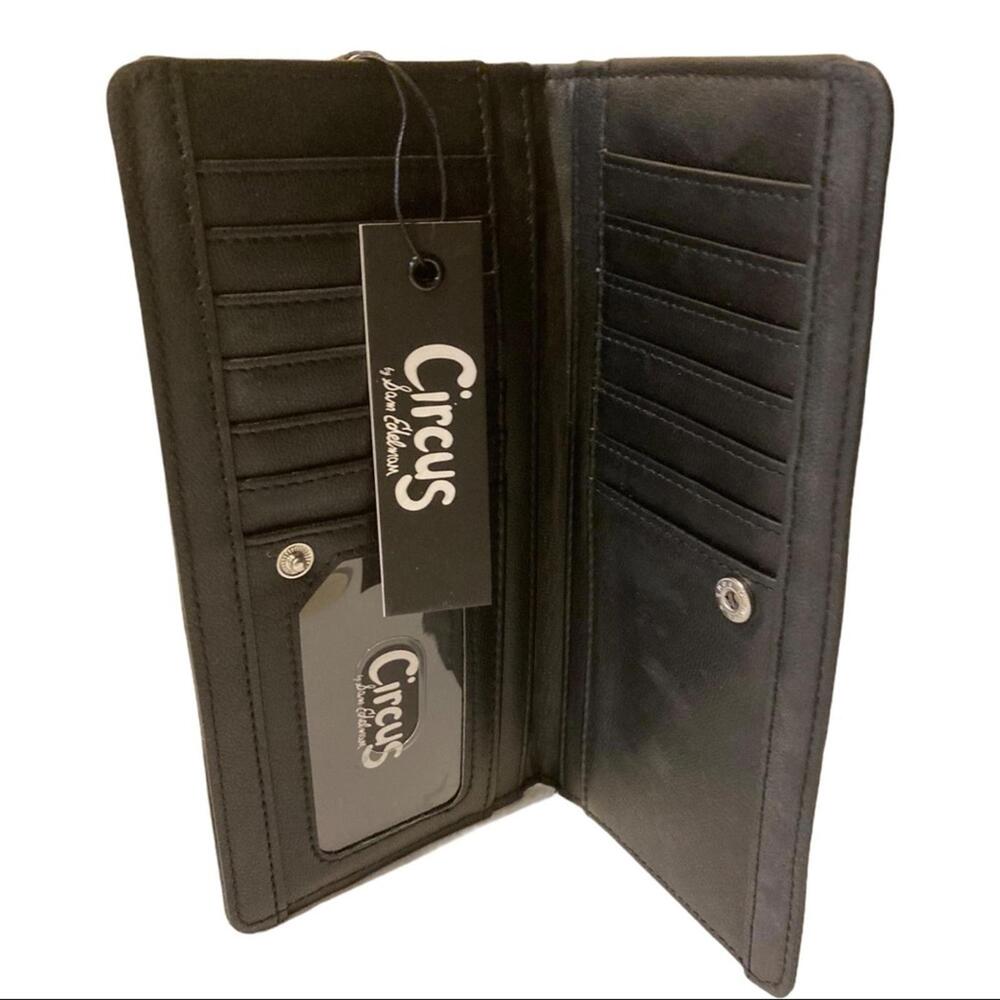 Circus by Sam Edelman Black Billfold Wallet NWT